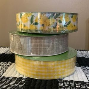 Bundle of Premium Ribbon Lemon 🍋 and farmhouse!
